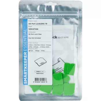 SmartKeeper Mini/Micro SD Port Blocker, Πράσινο, συσκευασία 10 τεμ. (SLSART-0323)
