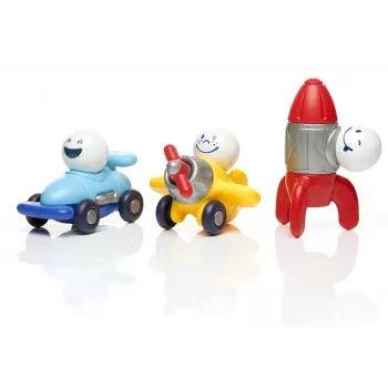 SmartMax My First Explorers 15-τεμ. Σετ Μαγνητικής Κατασκευής για Νήπια από 1 Έτους