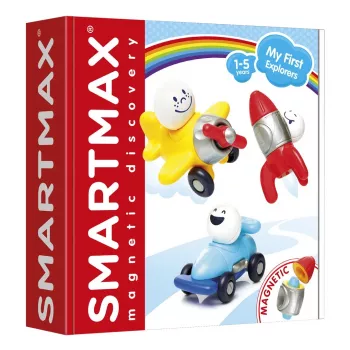 SmartMax My First Explorers 15-τεμ. Σετ Μαγνητικής Κατασκευής για Νήπια από 1 Έτους