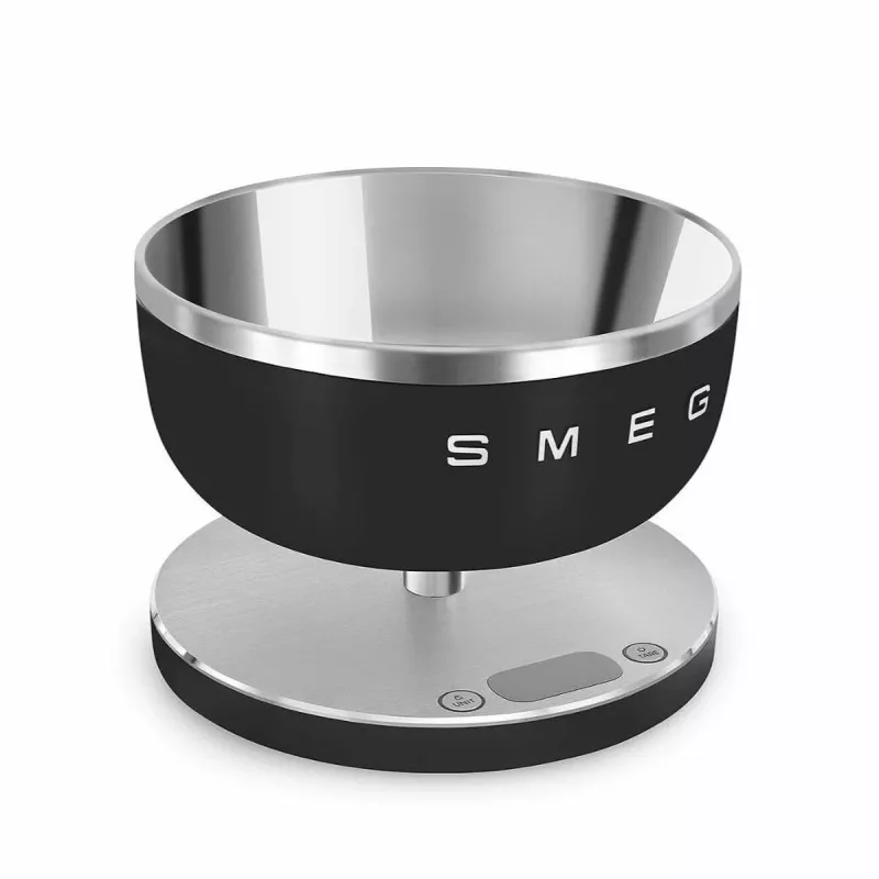 SMEG ψηφιακή ζυγαριά κουζίνας μαύρη KSC01BLMWW