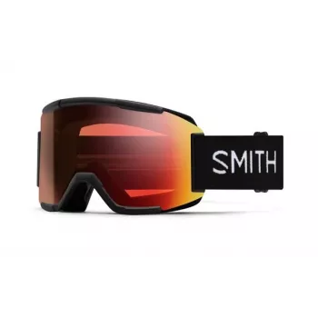 Smith Squad γυαλί σκι – Chromapop Sun Red Mirror, μαύρο/κόκκινο