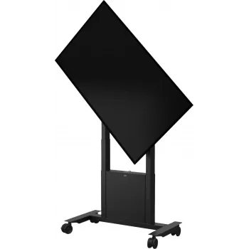 SMS Func Mobile Motorized Flipster 2 Cart - μαύρο - για οθόνες έως 65 ίντσες - για Microsoft Surface Hub 2S 50 ίντσες, Samsung Flip WM55H, Flip 2 WM55R, WM65R, WM85R