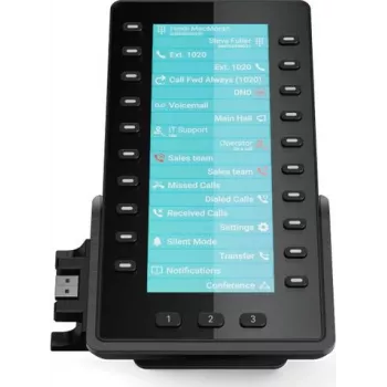 Snom D8C μονάδα επέκτασης για τηλέφωνα IP D862/D865, έγχρωμη οθόνη 4,3 ιντσών, 48 προγραμματιζόμενα πλήκτρα, USB, μαύρο