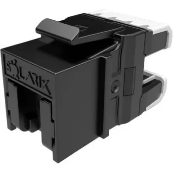 SOLARIX Keystone Jack Cat.6 UTP RJ45 Tool-Free, μαύρο