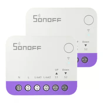 Sonoff MINI-RBS WiFi Smart Mini Roller Shutter Switch (συσκευασία 2 τεμ.)