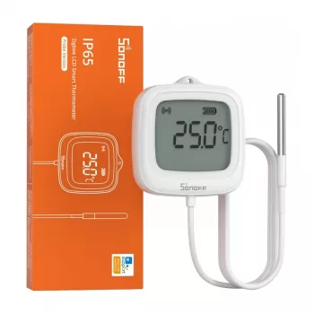 Sonoff SNZB-02LD Zigbee 3.0 LCD Αισθητήρας θερμοκρασίας με εξωτερικό αισθητήρα