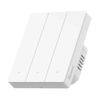 SONOFF ZBM5-3C-80W 3-Kανάλο Zigbee Smart Επιτοίχιος Διακόπτης Αφής