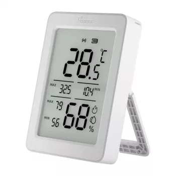 SONOFF ZigBee SNZB-02DR2 Αισθητήρας θερμοκρασίας και υγρασίας, συσκευασία 2 τεμ.