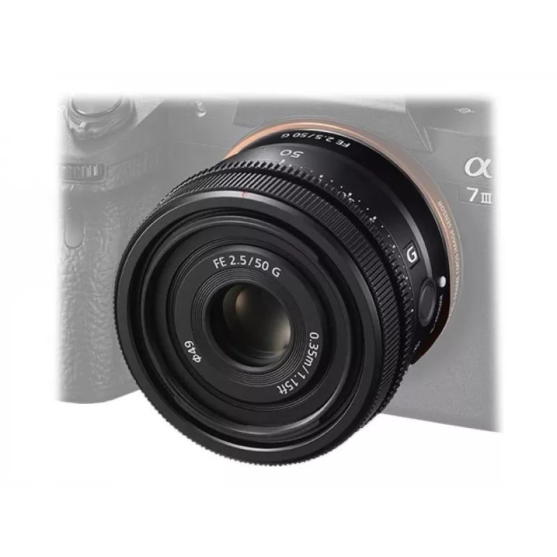 Sony FE 50mm f/2.5 G φακός