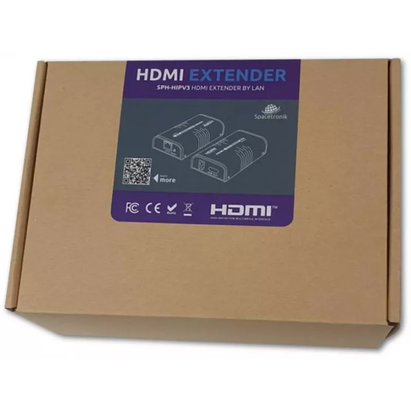 SPACETRONIK SPH-HIPv4 HDMI over IP Δέκτης Multicast RX