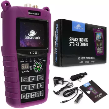 Spacetronik STC-23 VF6800 Combo DVB-S2+T2/C Δορυφορικό όργανο μέτρησης
