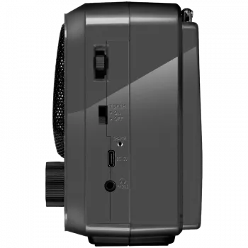 Ηχείο SVEN SRP-150, Γκρι (3W, Bluetooth, FM/AM/SW, USB, microSD, Φακός, Μπαταρία)