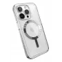 Speck Gemshell Grip + MagSafe για iPhone 15 Pro (Clear / Chrome Finish)