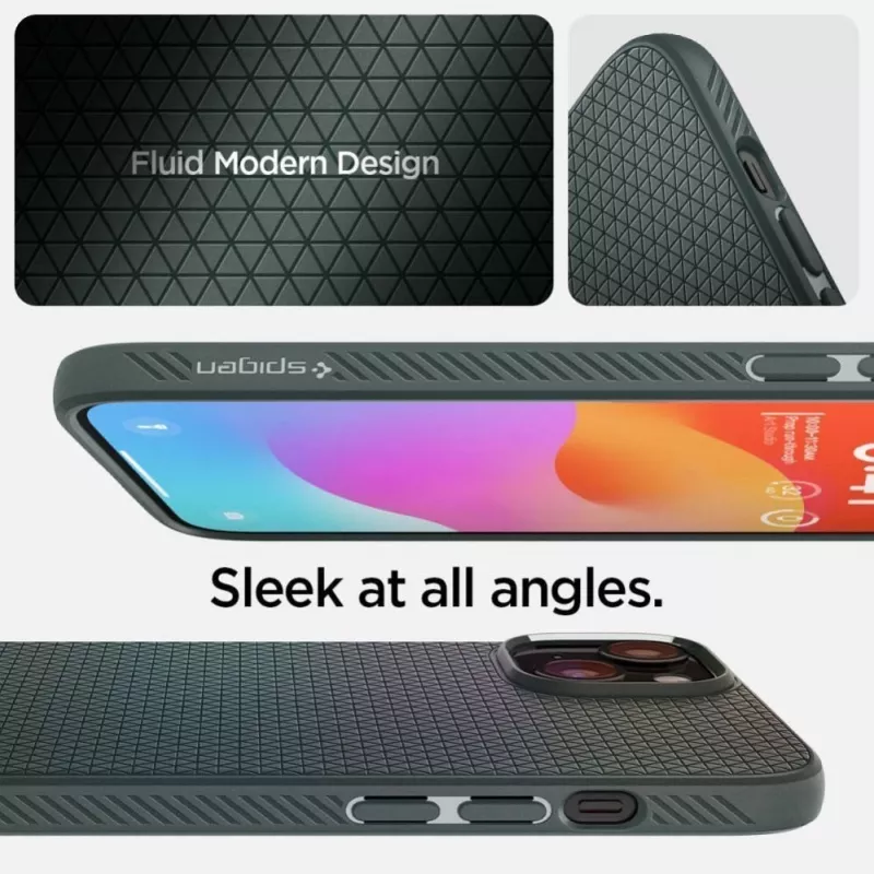 Spigen Liquid Air Θήκη για iPhone 15 - Abyss Green