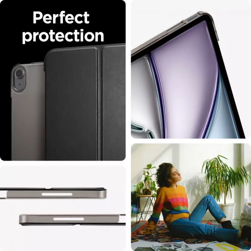 Spigen Smart Fold θήκη για iPad Air 13 ιντσών 2024 - μαύρο