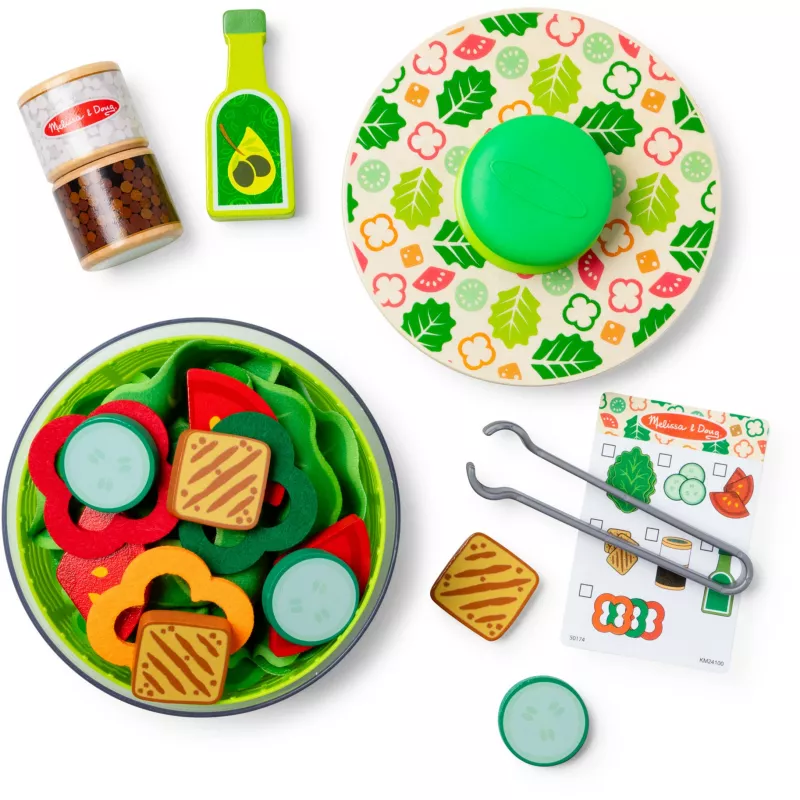 Spin Master Melissa & Doug Salad Spinner Σετ Παιχνιδιού - 22 Τεμ.