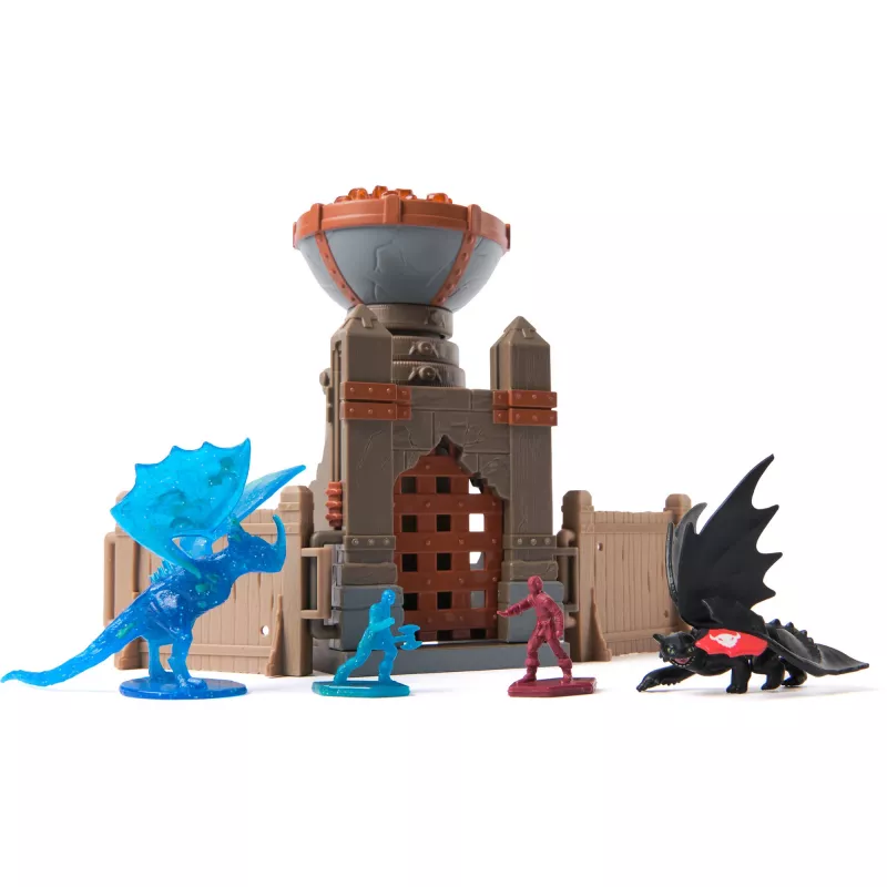 SPINMASTER How to Train Your Dragon - Dragon Arena: Πύργος Πυρσού Σετ Παιχνιδιού