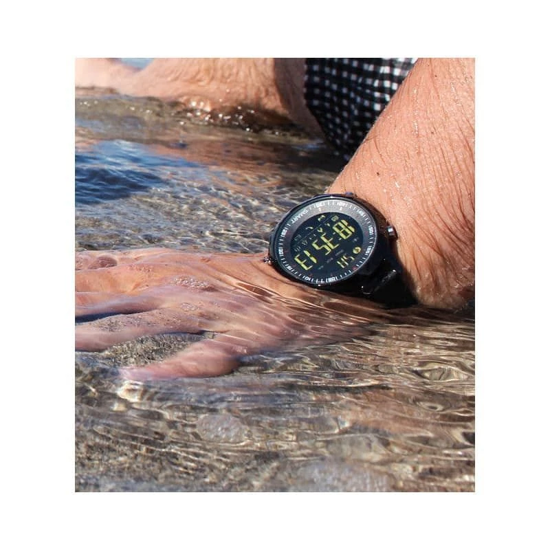 Sponge Surfwatch LCD 1.4i Αδιάβροχο Smartwatch Μαύρο