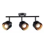 Spot Light Gote 3XE14 - ματ μαύρο φωτιστικό οροφής 3 φώτων, E14, ρυθμιζόμενες κεφαλές, εσωτερικός χώρος