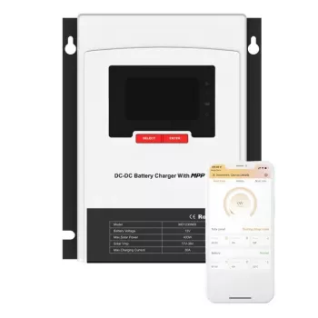 SRNE MPPT 30A DC-DC Ηλιακός Ρυθμιστής Φόρτισης MD1230N05