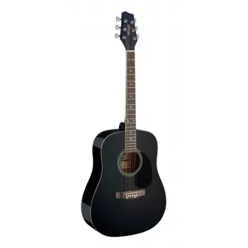 Stagg SA20D BLK Ακουστική Κιθάρα Dreadnought - Μαύρο
