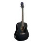 Stagg SA20D BLK Ακουστική Κιθάρα Dreadnought - Μαύρο