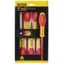 Stanley FATMAX 6 τεμ. μονωμένο σετ ίσιων και σταυρωτών κατσαβιδιών