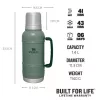 STANLEY Thermos The Artisan θερμός 1,4L Forest Green