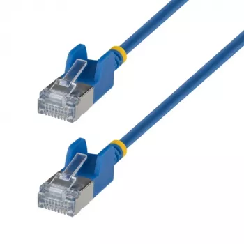 StarTech.com 0,5 m (1,6 ft) Cat6a Ultra Slim Snagless RJ-45 UTP Καλώδιο Patch - Μπλε