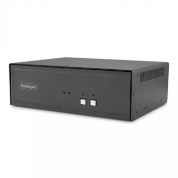 StarTech.com CK4-HP202C ασφαλής διακόπτης KVM 2 θυρών για δύο οθόνες, HDMI/DisplayPort, 4K 60Hz, NIAP 4.0