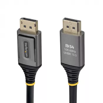 StarTech.com 2m Καλώδιο DisplayPort 2.1 - Πιστοποιημένο DP54 - Μαύρο