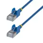 StarTech.com 4m Ultra Slim Cat6a Καλώδιο Patch - RJ-45 (M) σε RJ-45 (M) - Μπλε