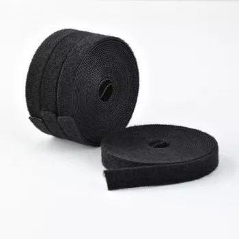 StarTech.com Ρολό Ταινίας Velcro - 4,6 m - Μαύρο (Συσκευασία 4 τεμ.)