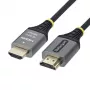 StarTech.com Premium High Speed καλώδιο HDMI με Ethernet - 2m - 4K 60Hz - μαύρο & ασημί