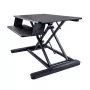 StarTech.com Μετατροπέας Γραφείου Sit-Stand με Συρτάρι Πληκτρολογίου - Επιφάνεια 89 x 53 cm - Εργονομικός Ρυθμιζόμενος Καθ' Ύψος Μετατροπέας Standing Desk - Κατάλληλος για 2 οθόνες - Προσυναρμολογημένος - Μαύρο - 30 ίντσες (76,2 cm) - 56 cm - 12,7 kg - 2,3 kg - Ορθογώνιος