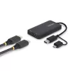 StarTech.com 107B-USB-HDMI-2 προσαρμογέας USB 3.0 σε Dual HDMI, USB-A/USB-C, 1x 4K30 + 1x 1080p
