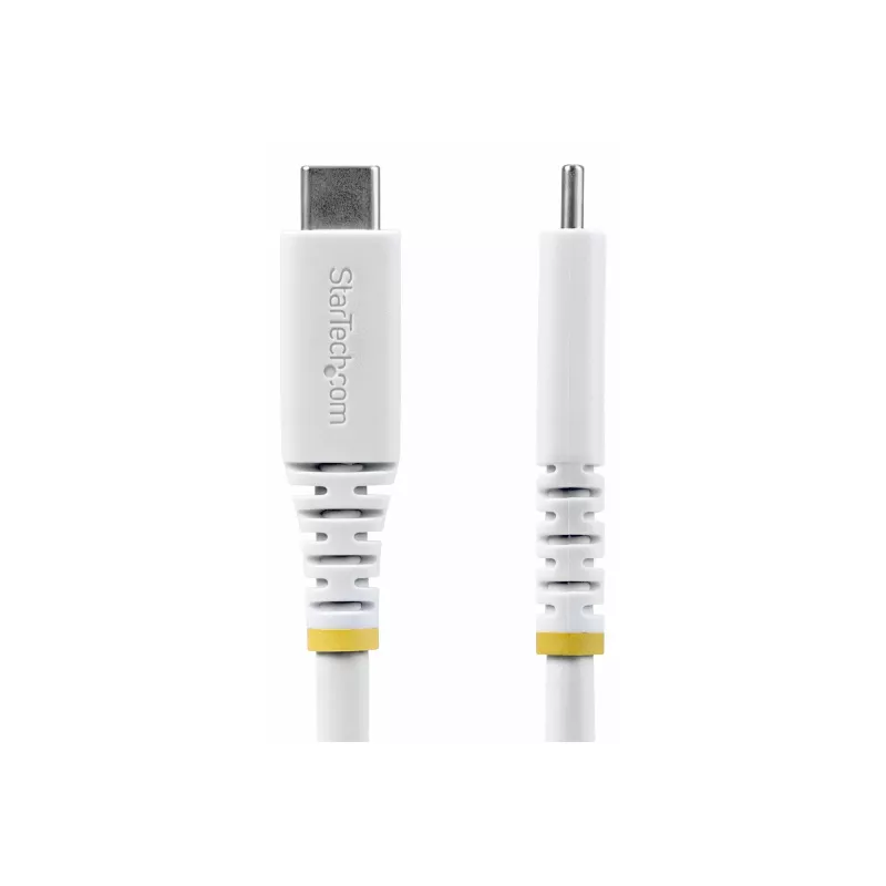 StarTech.com USB4 Καλώδιο USB-C σε USB-C, 20 Gbps, 240W PD, 2 m, Λευκό