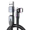 STATIK PowerPivot Pro Πλεκτό καλώδιο Nylon, USB-C σε USB-C, 1m, μαύρο