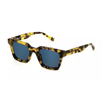 STING SST476-490781 unisex ορθογώνιο γυαλί ηλίου - γκρι φακοί - πλαίσιο ασετάτ