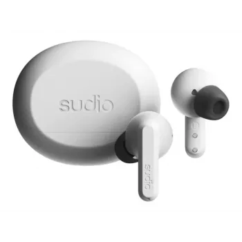 Sudio A3 Pro ασύρματα ακουστικά, Bluetooth 5.4, Fog White