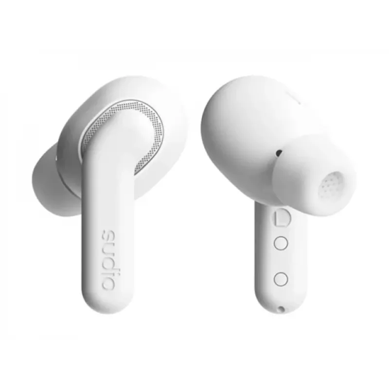 Sudio E4 Pro ασύρματα ακουστικά, Bluetooth 6.0, Cloud White