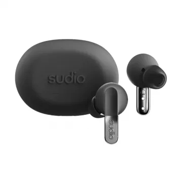 Sudio N3 Pro ασύρματα ακουστικά, Bluetooth 5.4, Titanium Black