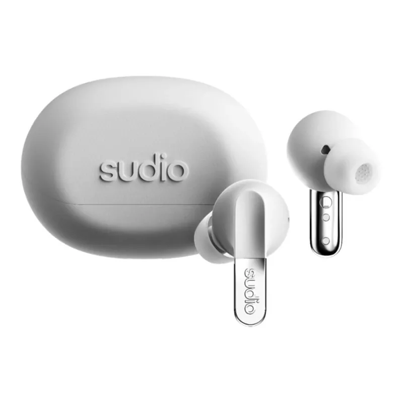 Sudio N3 Pro ασύρματα ακουστικά, Bluetooth 5.4, Chrome White