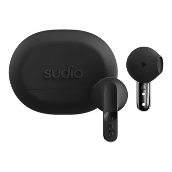 Sudio N3 ασύρματα ακουστικά Bluetooth με μικρόφωνο, Onyx Black