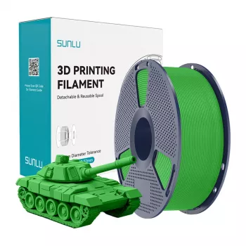SUNLU PLA+ High-Speed Νήμα 3D εκτυπωτή, πράσινο, 1,75 mm, 1 kg