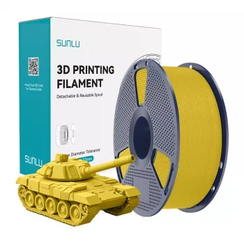 SUNLU PLA+ High-Speed νήμα 3D εκτυπωτή, κίτρινο, 1,75 mm, 1 kg