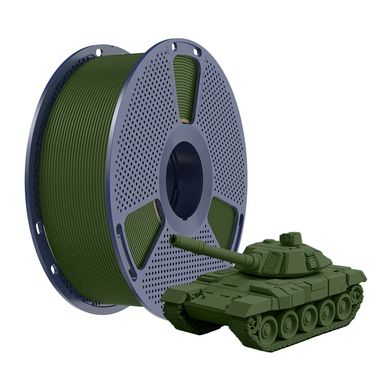 SUNLU PLA+ High-Speed Olive Νήμα 1.75mm 1kg για εκτυπωτές FDM