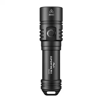 Superfire DL02 επαναφορτιζόμενος φακός LED, 300 lumen, USB-C, IPX4