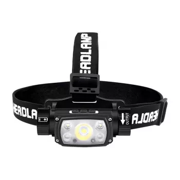 Superfire HE11 Φακός κεφαλής, 640 lm, 20 W, 6 λειτουργίες, 100 m