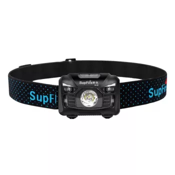 Superfire HL06 500 Lumen επαναφορτιζόμενο LED φακός κεφαλής, IP44